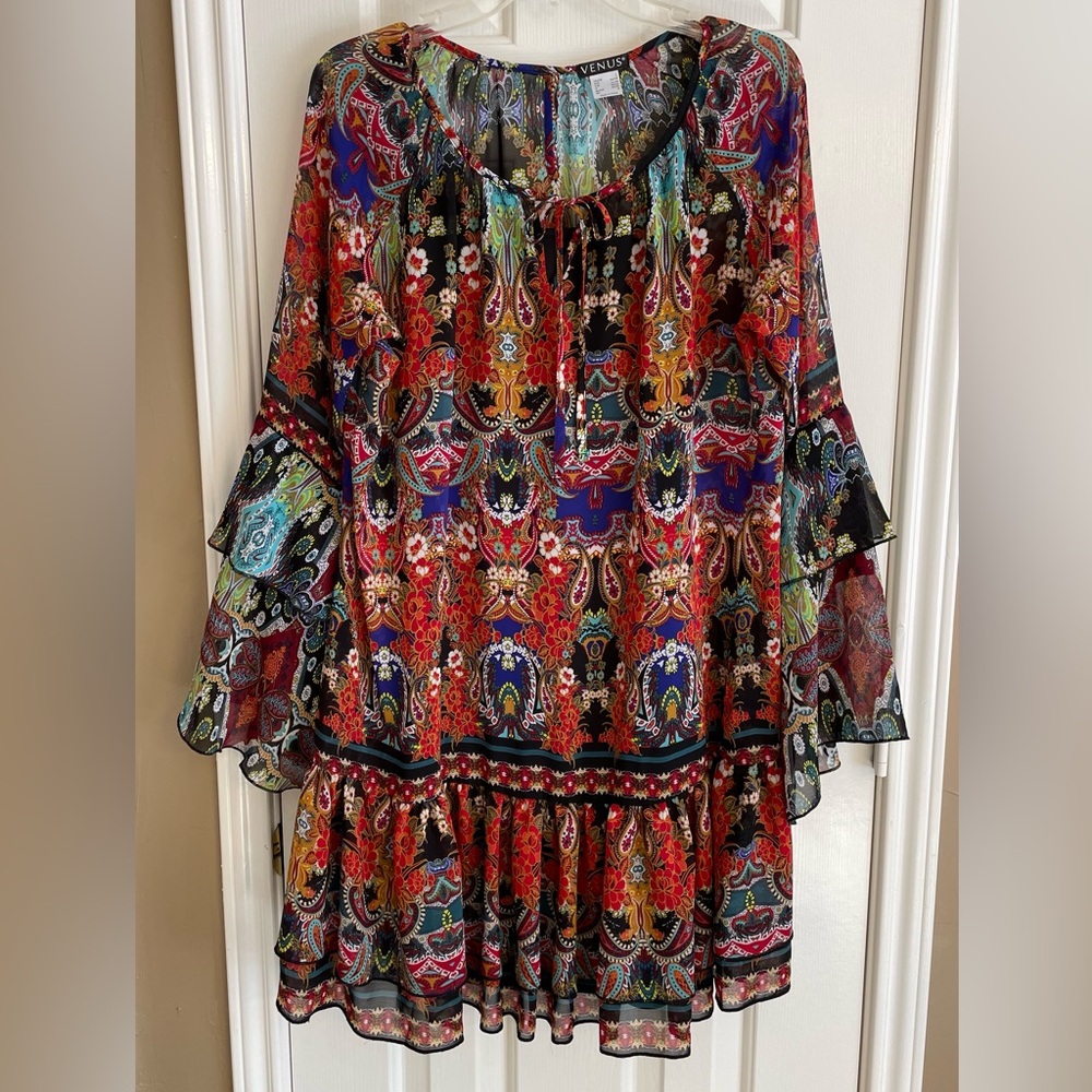 Venus Boho Multicolor Dress